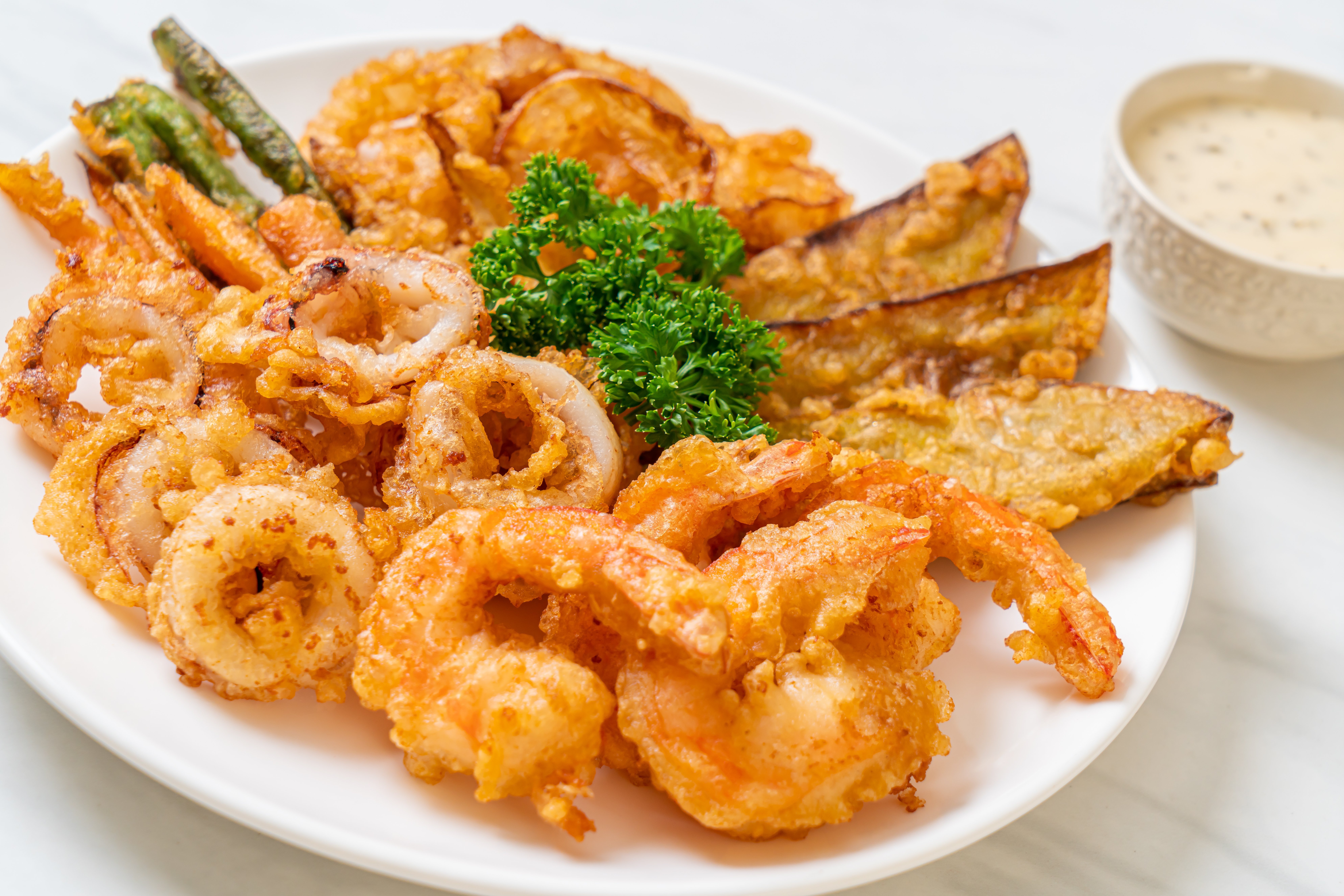 Fried Seafood Dinners