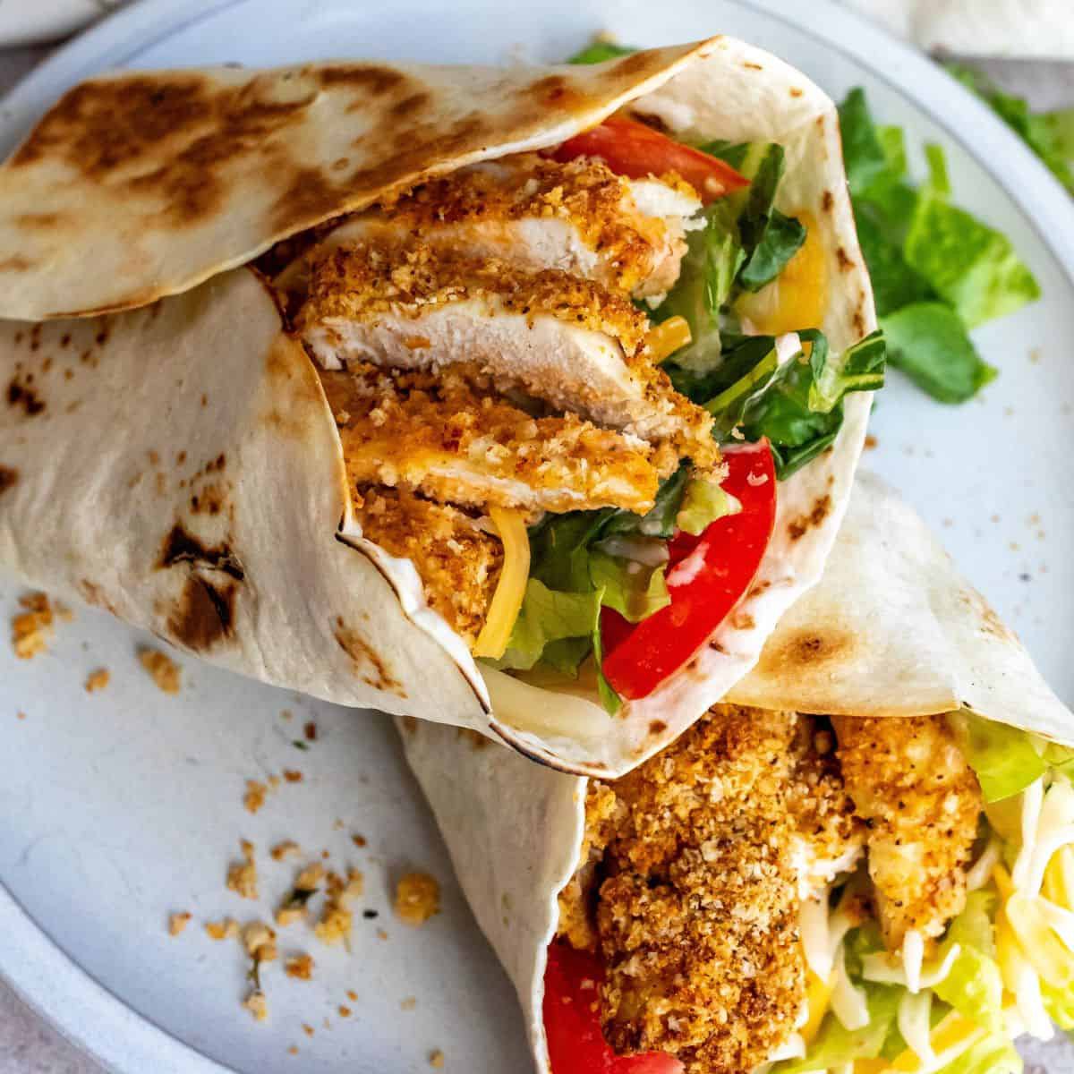 Chicken Cutlet Wrap