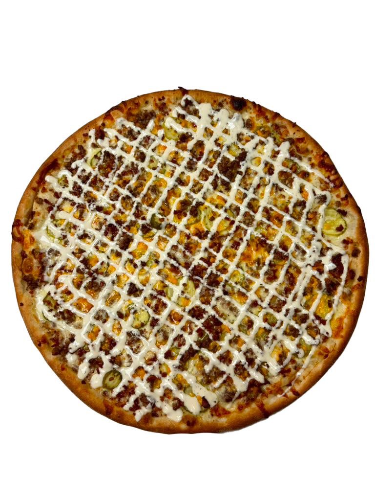 Cheeseburger Pizza