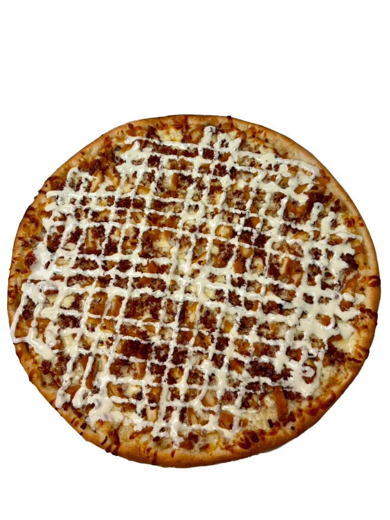Chicken Bacon Ranch Pizza