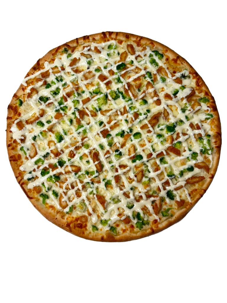 Chicken Broccoli Ranch Pizza